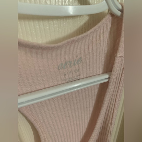 **2 for $20**🛍️ AERIE Light Pink Tank Top Small - Picture 3 of 4